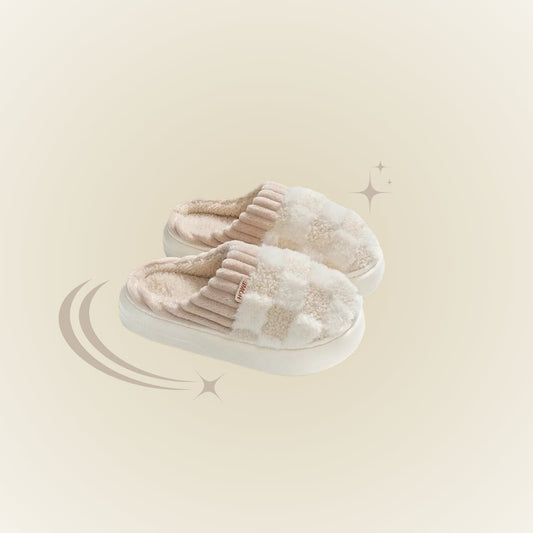 Snugg  - Chaussons Beige Ultra Confort