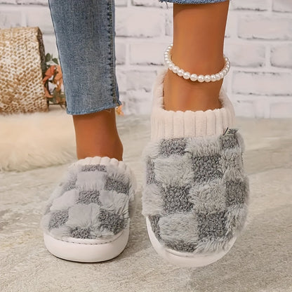 Snugg  - Chaussons Gris Ultra Confort